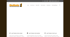 Desktop Screenshot of duboisbattery.com